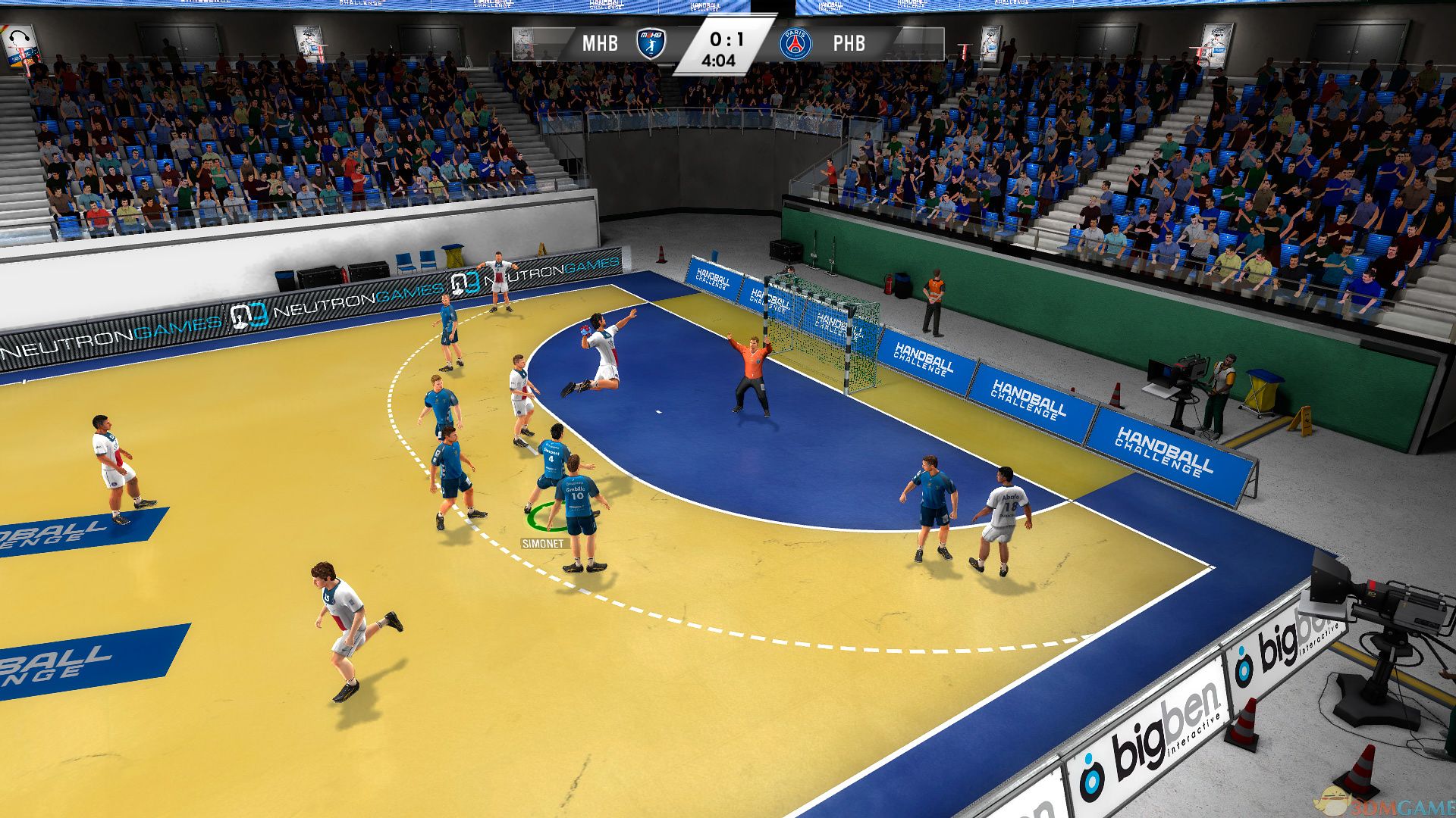 《手球挑战赛14》全区XEX版XBOX360版 游戏截图 2